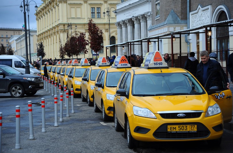Такси Москвы, фото